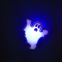 스투피드 LED 플래시 뱃지 (유령)