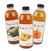 좋으면서 거짓이 없는 순식초 호박식초 1000ml, 1개
