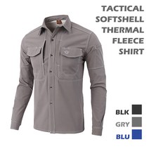 기타 택티컬 소프트쉘 써멀 플리스 셔츠(LV-02)