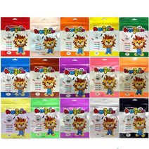 꾸미기 만들기 하비클레이 50g (지퍼백) 단색, 노랑
