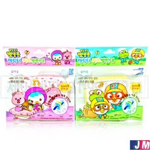 뽀로로 키즈 방한대 마스크 유아 순면 무형광 3중구조 귀걸이 (랜덤), 1개