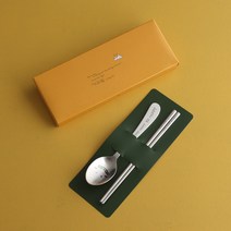 인스푼 원명 로고 기념문구 인쇄 어린이수저세트 어린이집 생일선물 답례품, 윙크 막내 2종 (스푼+젓가락)