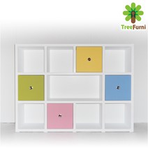 트리퍼니가구 3단 1600 책장 - 두께36T 고급데코시트지, 3단1600책장/그린