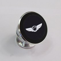 티몰 프리미엄 알루미늄 로고 스마트폰 자석 거치대 전차종, A07. 국내차종 제네시스, 1개