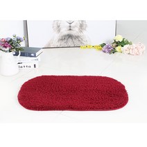 유투 스무드 푹신푹신 발매트, 와인색