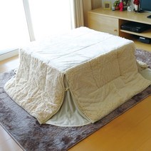 (주)지이라이프 장방형전용이불및 난방테이블, 베이지, 코타츠이불