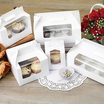 경일 컵케익박스(머핀박스)[1 2 3 4 6 8구], 4구