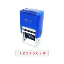 도장마트 자동 스탬프 사업자 법인 개인 주문제작 영업용, 제품번호 C-509 - 8단 넘버링 4 x 28