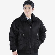 일터루 작업복 ITW-325 털항공점퍼 겨울 근무복 경비