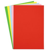 색도화지 도화지 4절 8절 혼합 단색 켄트지(도화지), 빨강, 8절(100매)