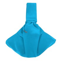 펫 슬링백 애완 이동 외출 가방 강아지 고양이 포대기, 블루