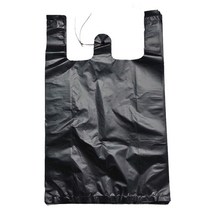 부국비닐 3호두꺼운마트비닐봉투(검정), 140장