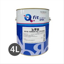 노루페인트 노루솔 발수성 수성페인트 외부용 4L, 화이트