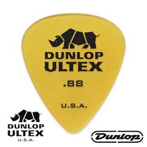 던롭 USA ULTEX 울텍스 스탠다드 기타피크 421R, 1.00mm (1개)