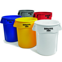 러버메이드 벤티드 브루트 컨테이너 휴지통 75L 2620, 녹색, 1개