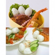 일본 수입 정품 삶은 계란 틀 도시락 메추리알 성형, 계란틀(토끼 곰)