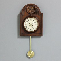 키다리 (krod005)정통엔틱 닭 장식시계, 복합색상