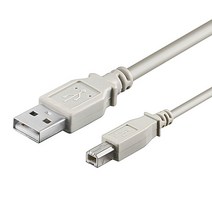 velton USB 2.0 연장 A-B프린터 케이블 1M 잉크젯 레이저USB케이블, 1개, 1.5m