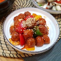 [셰프반찬] 미트볼야채찹조림 300g, 단품