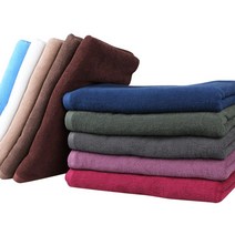 수건1번지 대형타올 중 600g 면사 120 x 170 cm, 진회색, 1개