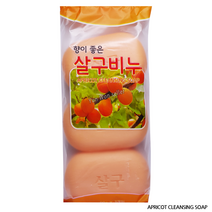 GJ가짐 향이 좋은 살구 비누(3개입), 90g, 1개