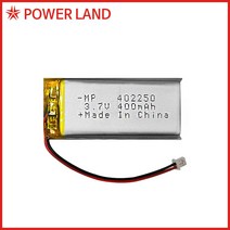 MP 402250 3.7V 400mAh 리튬폴리머/배터리/충전지, 1개