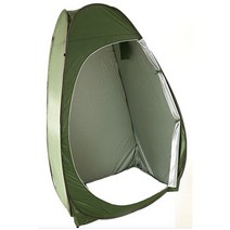 샤워텐트 간이화장실 낚시텐트 간이탈의실, 카키텐트, 1개