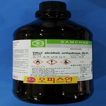 오피스안 무수에탄올 에틸알콜(무수) 99.9% (GR) 500ML 1L 시약, 1000ml