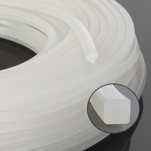 실리콘사각패킹 (가로2mm*세로8mm) - 10M(반투명), 1개