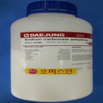 오피스안 탄산나트륨(무수)Sodium carbonate99.5%(GR)500G 시약, 1000ml