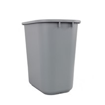 진성울트라 PP 회전 휴지통 13L~50L, 30L 휴지통_그레이, 1개