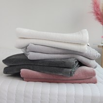 소미오 우다 벨로아 라지킹 이스턴킹 침대 패드, 그레이