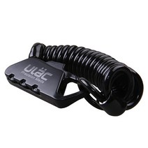 유락 피커딜리 자전거 자물쇠 블랙 K2S, 1개