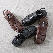 포브 남성 여름 가죽 샌들 남자 샌달 슬리퍼 03통가죽