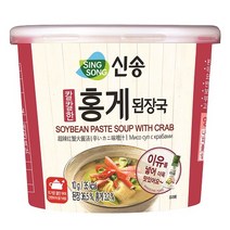 신송 깔깔한 홍게 된장국 10G(컵)*24개, 24개