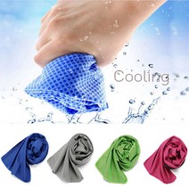 TORIMALL 1+1 Cooling 드라이 쿨타올, 드라이쿨타올_블루+그레이, 1개