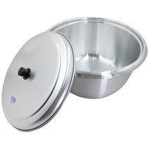 국산 양은 새마을 솥 32 cm 냄비 업소 식당 주방 찜 곰솥