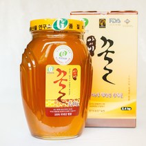 농가정보서비스 산지직송 순수 G마크 순수100% 국내산 야생화꿀 잡화꿀 2.4kg 청정농가, 1개