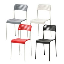 IKEA 이케아 ADDE 의자/식탁 의자/학생/서재/주방/가구/이케아/chair, 그레이, 1개