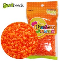 지니비즈(GENIBEADS) 리필용 싱글비즈_지니비즈 1000비즈, 오렌지, 1개