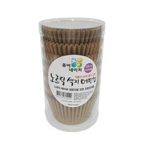 더팩 노르딕색지 머핀컵55mm 크라프트