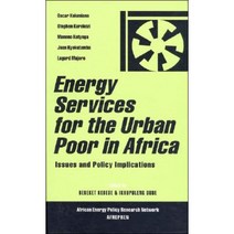 Energy Services for the Urban Poor in Africa: Issues and Policy Implications Hardcover, Zed Books