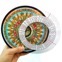 기모아 큰글씨 노인.초보자 패철 노인용 나경 수맥봉 풍수지리, 1개