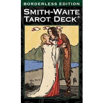 (영문도서) Smith-Waite Tarot Deck Borderless Hardcover, U.S. Games Systems