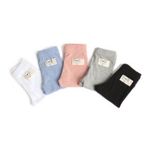 세인트키즈 무지스판 7부 아기쫄바지