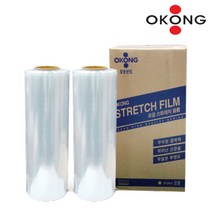 오공 스트레치필름 25mic x500mmx250m 1box(4개입)yestto, 1box