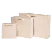 이엔그린 쇼핑백, 선택73)컬러무지-아이보리(중)-1매