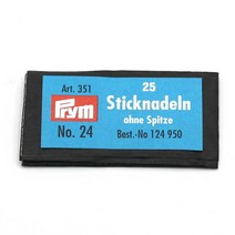 조이십자수 십자수용[독일바늘24호]-1쌈(25개-14ct용바늘) 바늘
