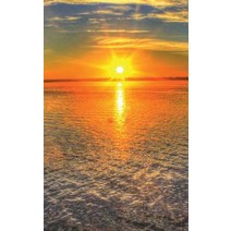 Meditation Journal: Sunset Water Skyline Grid Dot 5x8 Notebook Paperback, Createspace Independent Publishing Platform