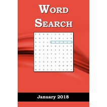 Word Search: January 2018 Paperback, Createspace Independent Publishing Platform